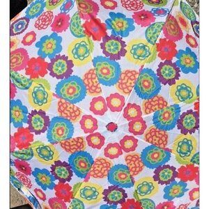 Avon x Cynthia Rowley Retired Discontinued Colorful Floral Umbrella With Cover